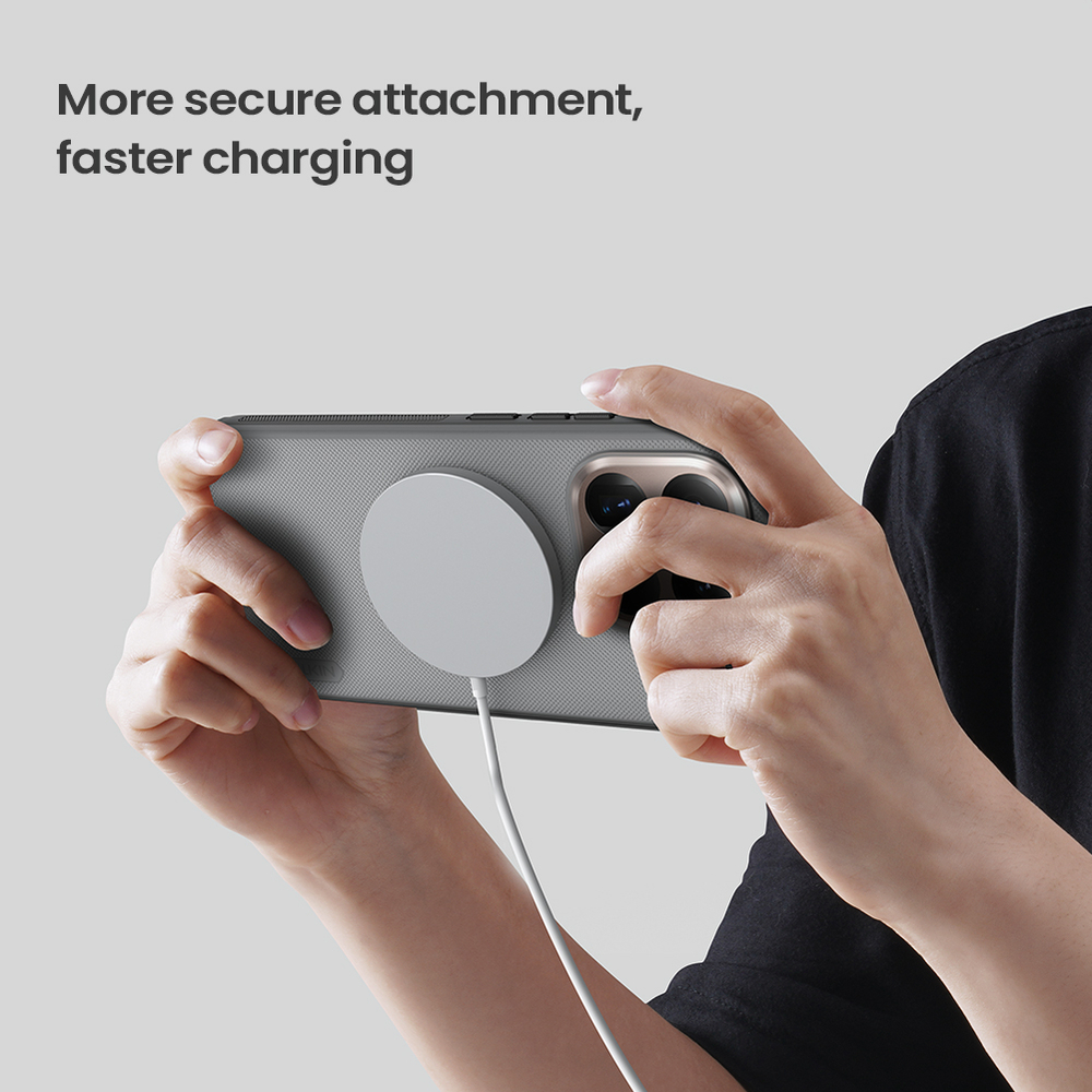 Чехол тонированный с MagSafe для Xiaomi 15T Pro, серия Super Frosted Shield Pro Magnetic от Nillkin