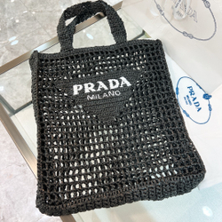 Prada Crochet Tote Bag 38 cm