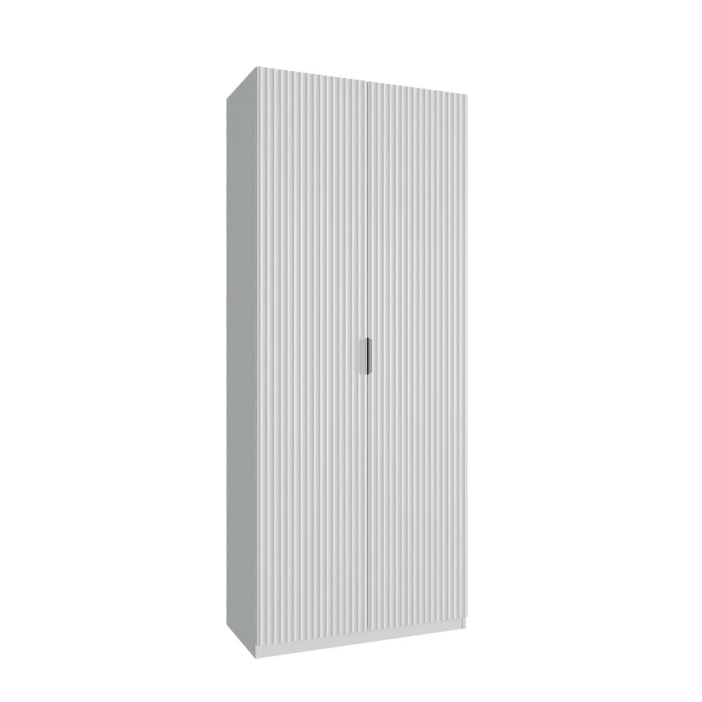 Шкаф распашной Валенсия 2-х дверный, белый