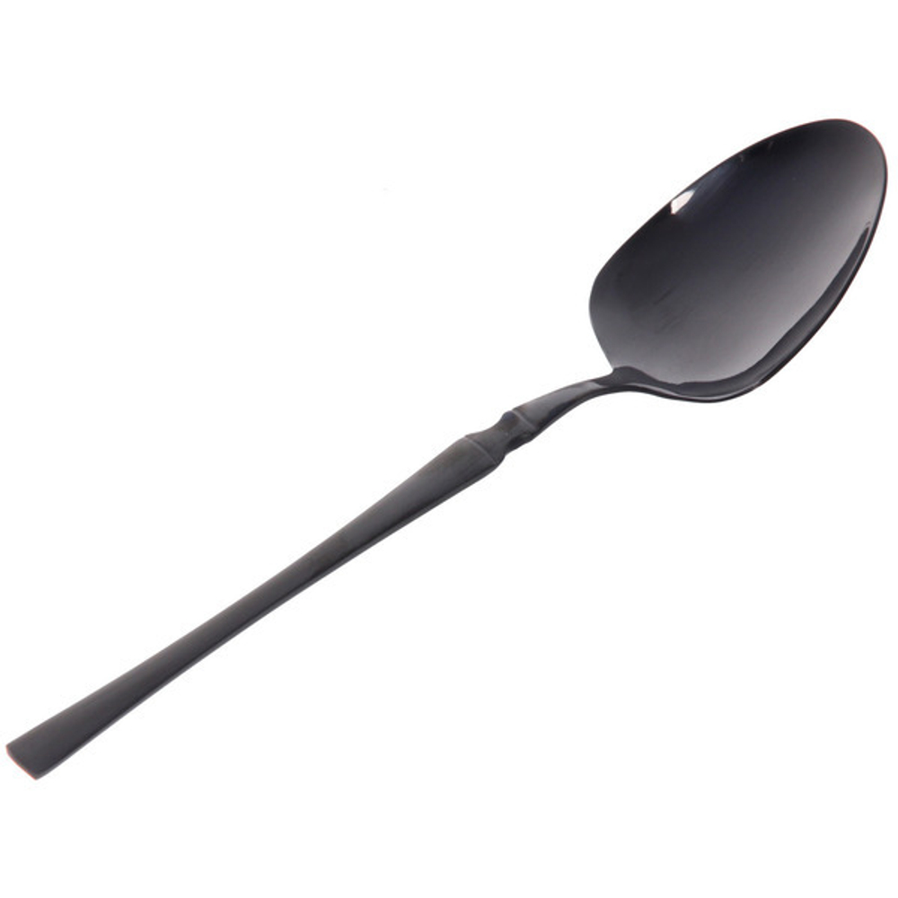 Набор столовых приборов «NORDIC» 24шт (6ножей, 6вилок, 6ст.ложек, 6ч.ложек), черный