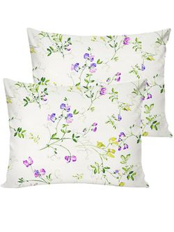 Постельное белье Anna Maria "Душистый горошек" семейное   наволочки 50х70 2шт Простынь на резинке 160х200 см  Пододеяльник 145х215 см(2шт)