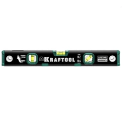 Магнитный уровень KRAFTOOL с зеркальным глазком, 400 мм 34785-40