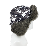 Шапка-ушанка Extreal Норд с Клином Мех барсук КМФ Цифра -