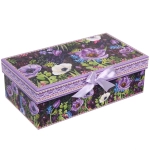 Кофейный набор 4 предмета «Цветочный сад» (2 кружи 120мл+2 блюдца)