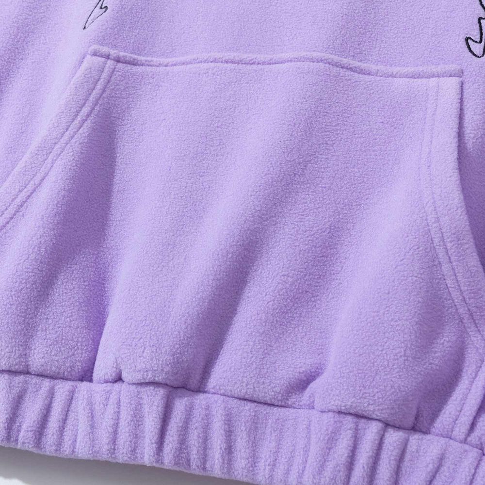 Толстовка YMKASHIX Turbo fleece фиолетовый / черный