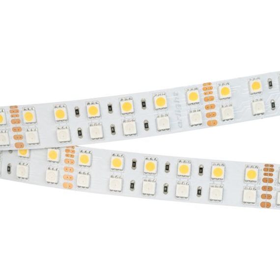Светодиодная лента Arlight 32W/m 144LED/m 5060SMD разноцветный/теплый белый 5M 012327(2)