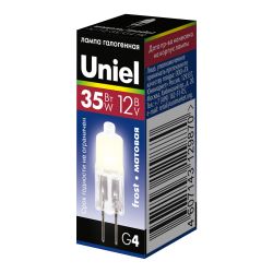 JC-12-35-G4 Лампа галогенная матовая Картонная коробка