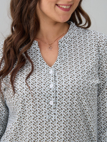 Блузка БЛ-22/фурла-бежевыйджинс