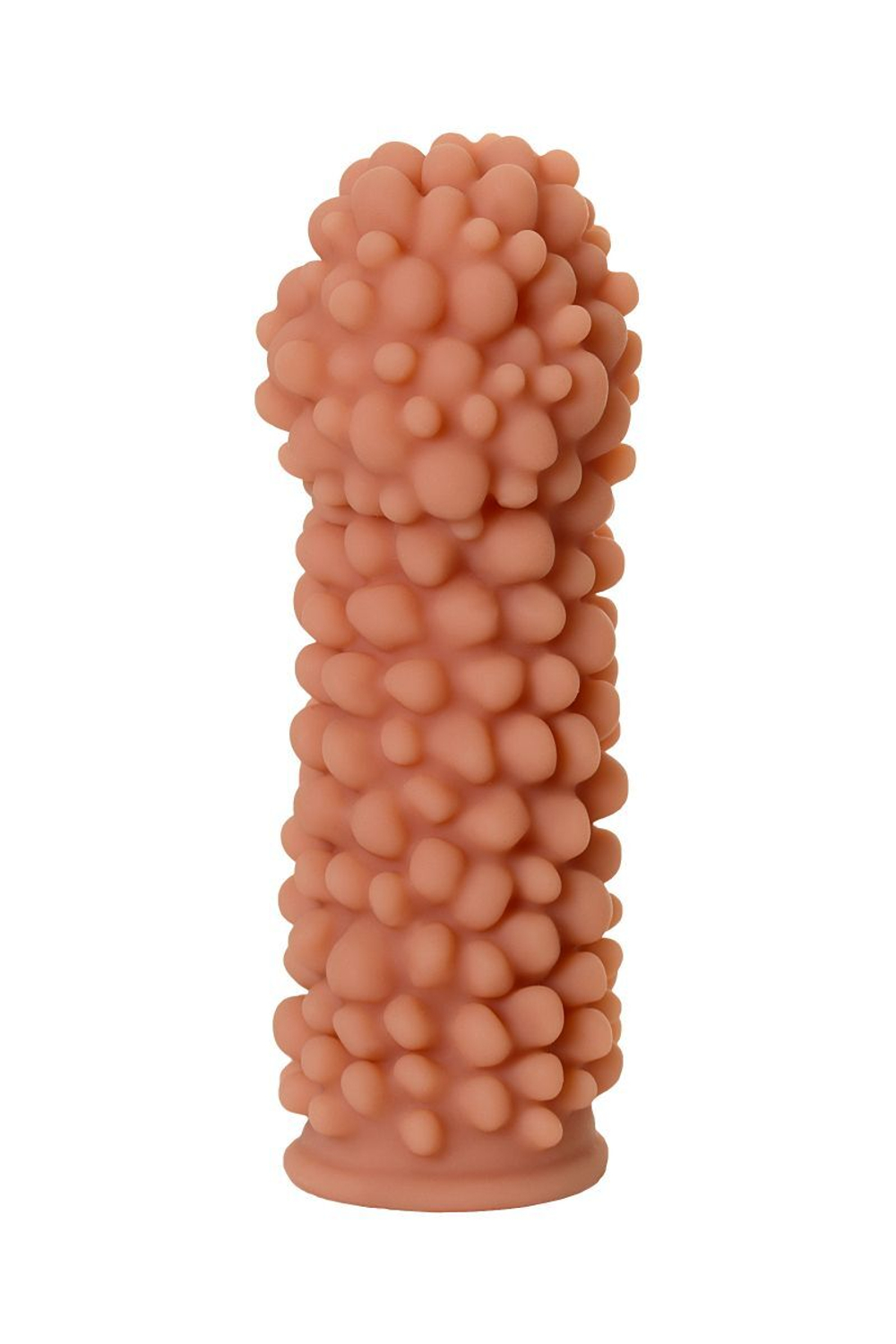 Насадка на фаллос с пузыриками по всей поверхности Extreme Sleeve 008 S-size - 12,7 см. (Цвет: телесный)
