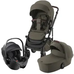 Коляска 3 в 1 Britax Roemer Smile 5Z Lux Urban Olive