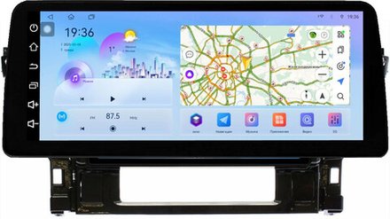 Магнитола для Toyota Alphard 3, Vellfire 2 H30 2015-2023 (любой руль) - FarCar монитор 12.3" 2K QLED на Android 14, TS10, CarPlay, 4G SIM-слот