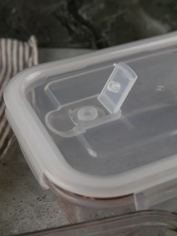 Контейнеры для еды стеклянные, 620 мл. 2 шт, 1030 мл. 1 шт.