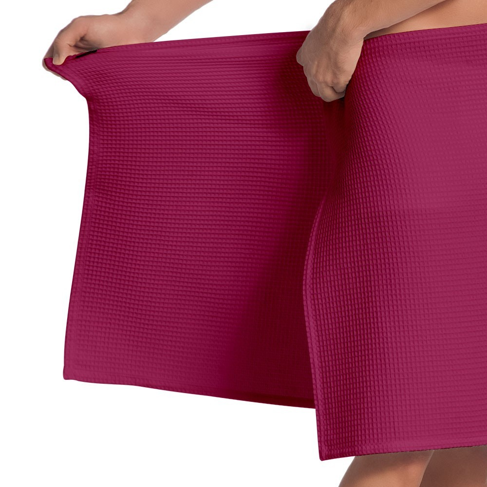 Полотенце для сауны Vossen 80x220 Vossen Rom Pique-U розовое Австрия