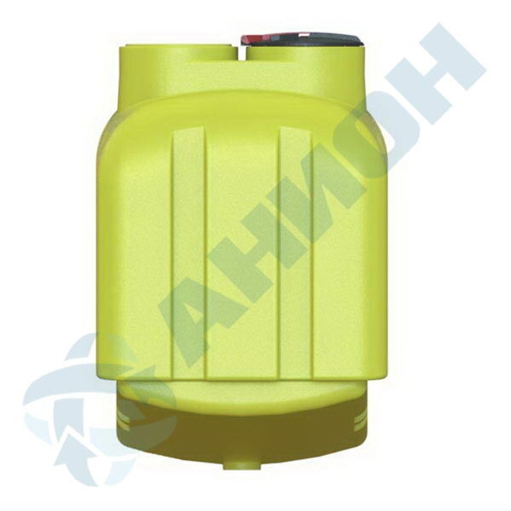 Емкость ОП3000 с откидной крышкой, горловина слева Анион 3000 л. горизонтальная (2400x1150x1730см;желтый) - арт.559560