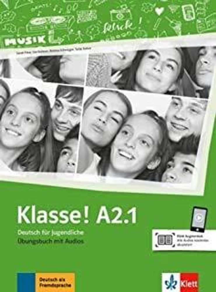 Klasse! A2.1 Uebungsbuch mit Audios online