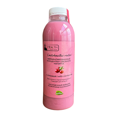 Реутери ферментированный овсяный напиток с клюквой