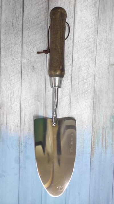 Совок посадочный широкий из нержавеющей стали КИТ8012