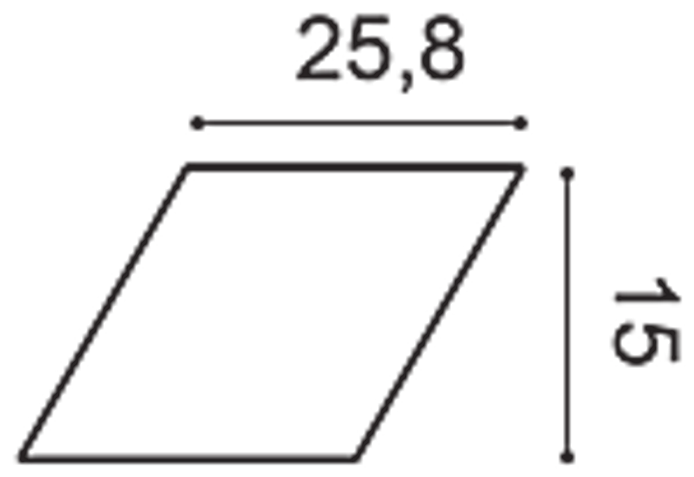 3D Панель W100 ROMBUS OracDecor