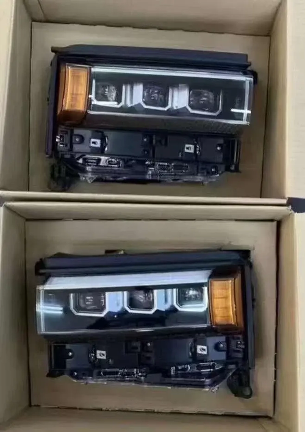 Передние фары для Toyota Land Cruiser Prado 250 LC250 прадо крузак свет запчасти