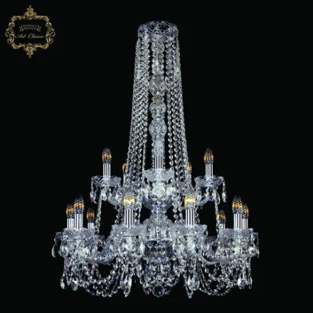 Подвесная люстра Art Classic 11.11.10+5.240.2d.h-95.Cr.Sp