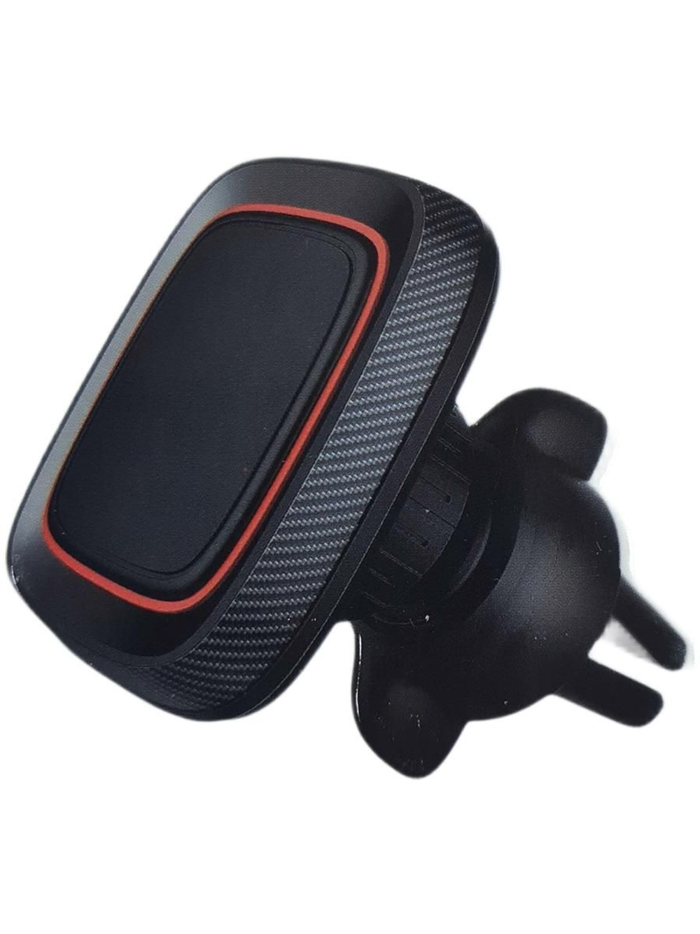 Держатель телефона автомобильный красный зажим