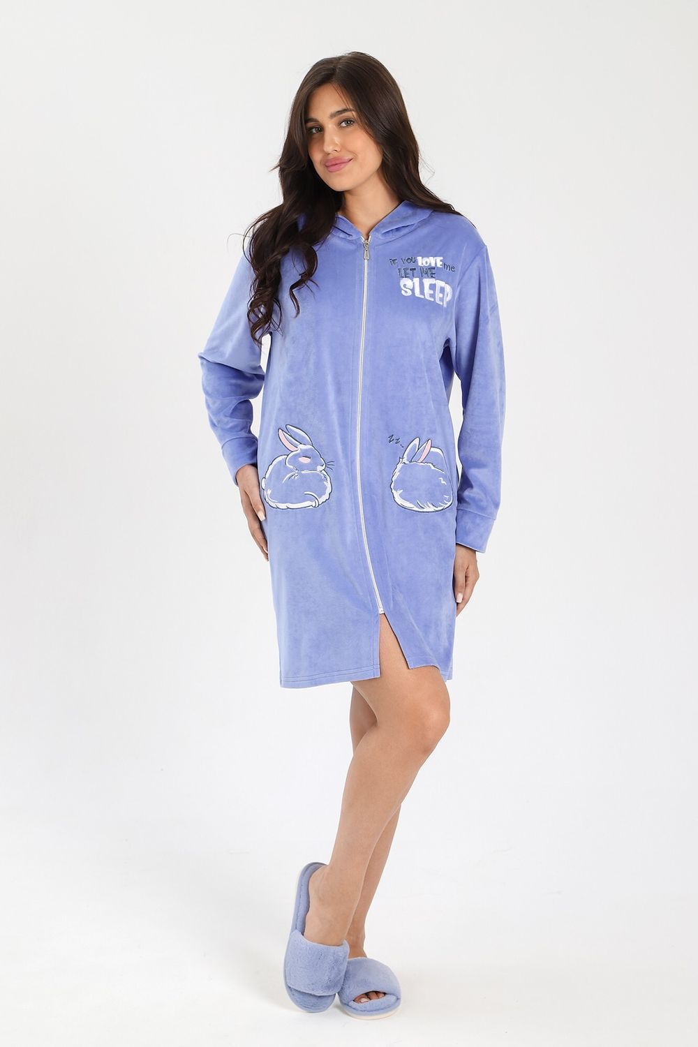 Халат Монисто Виотекс ГОЛУБОЙ