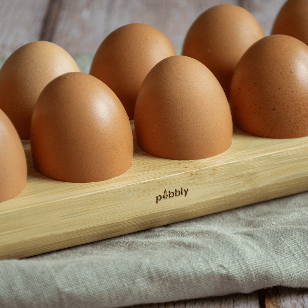 Лоток для яиц бамбуковый, 12 ячеек