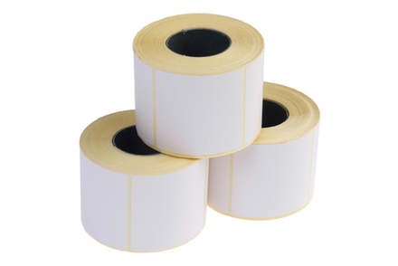 Термоэтикетка 58ммх60мм втулка 40мм ТОР без печати БЕЛАРУСЬ (58х60(500)Бел)