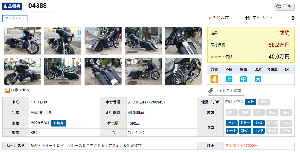 Harley-Davidson Street Glide FLHX1580 051949