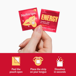 NuStrips, Energy In A Strip™, корица и ваниль, 30 полосок