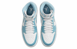 Кроссовки Air Jordan 1 Mid "University Blue" (Женская размерная сетка)