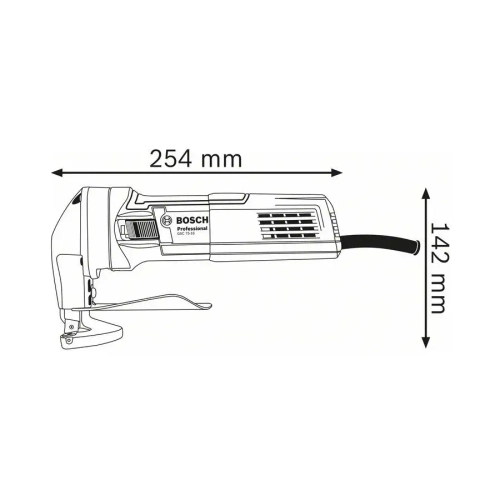 Ножницы по металлу GSC 75-16 BOSCH 0601500500