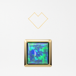 Square opal cab NOVIZIO