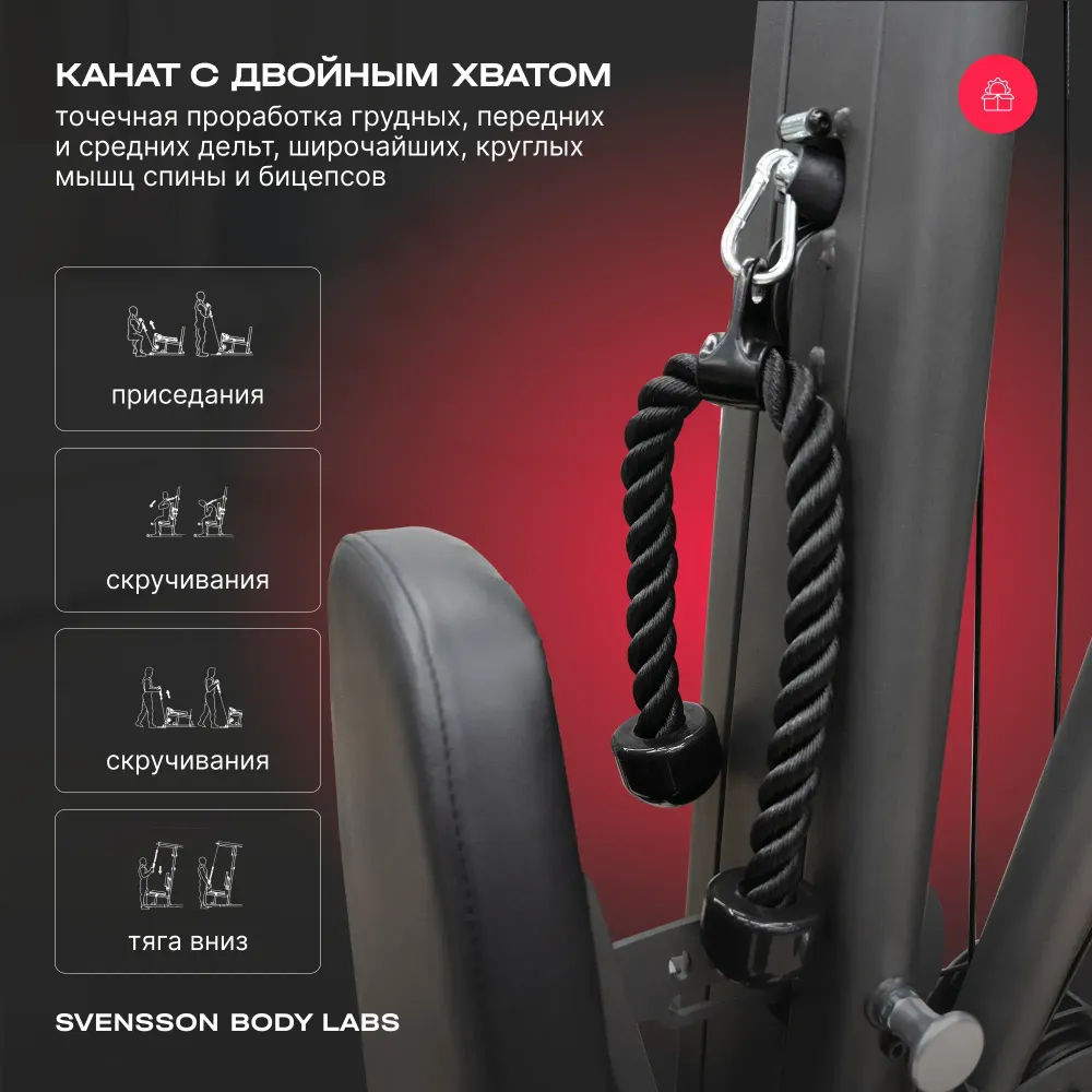 Силовой комплекс полукоммерческий SVENSSON BODY LABS RIGEL PRO