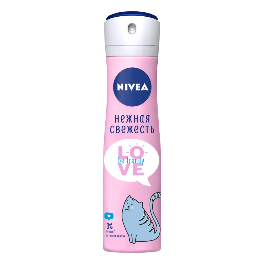 Дезодорант-Антиперспирант спрей Nivea Нежная свежесть 150 мл