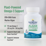 Nordic Naturals, Algae Omega, 60 мягких таблеток (357,5 мг в мягком геле)