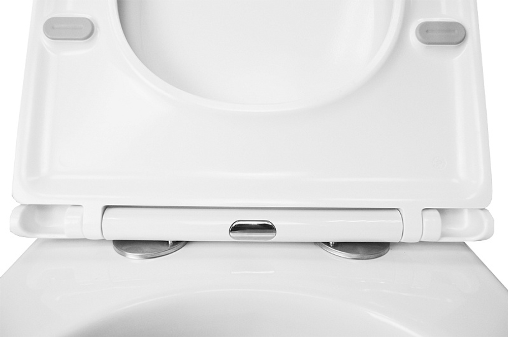 Унитаз подвесной AZARIO FLAVIA 515х360х360 слив "Торнадо", быстросъемное сиденье микролифт (AZ-0076-UQ1)