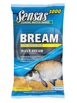 Прикормка Sensas 3000 RIVER BREAM 1кг