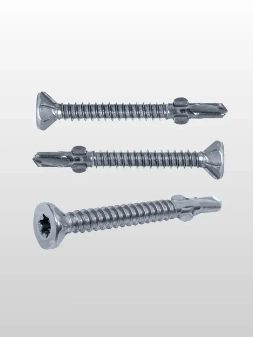 Smart KREP, Саморез Флюгель дерево металл, серебристый, 5.5x80, 100 шт.