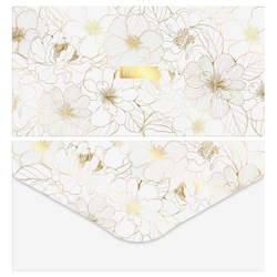 Конверт для денег MESHU "Gold flower" 85*164мм, матовая ламинация, фольга, 4 дизайна