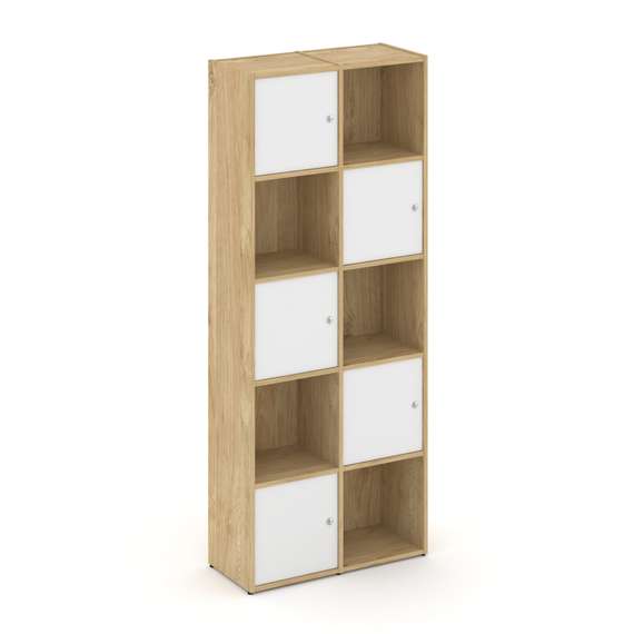 Locker plus Комплект №8 LK.K-008 Тиквуд Светлый/Белый 798*350*1983