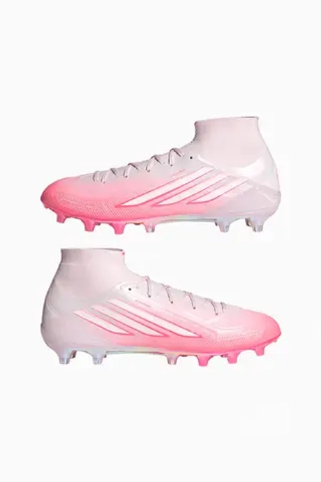 Бутсы adidas F50 Elite Sparkfusion Mid FG/AG для женщин - белый