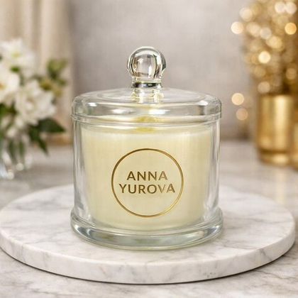 Арома-свеча «Солнечный кристалл»: стиль и уют