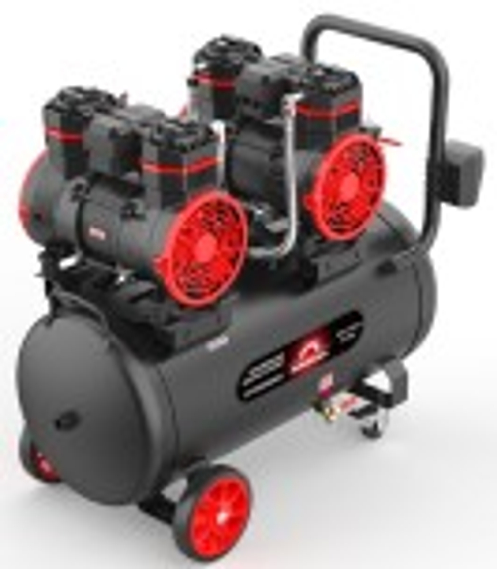 Компрессор поршневой безмасляный SUNREKA GFC650/60DS малошумный 216118