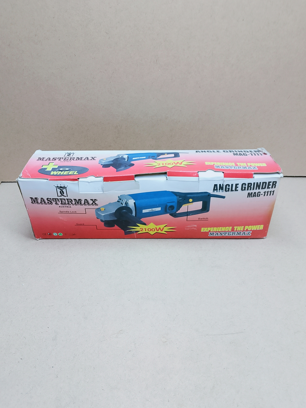 Машина углошлифовальная MASTERMAX MAG-1111 2100 Вт