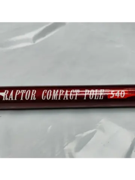 Удилище маховое стеклопластиковое б/к Raptor Compact Pole 540см
