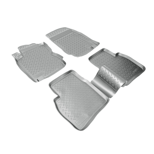 Ковры в салон Norplast/Unidec для Nissan Note I (2005-2013)Полиуретан,Серый, арт.NPL-Po-61-31-G