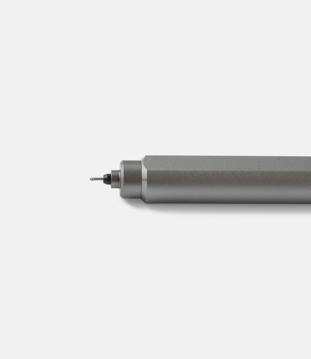 Stilform Arc Gel Pen Aluminium Grey — гелевая ручка из алюминия