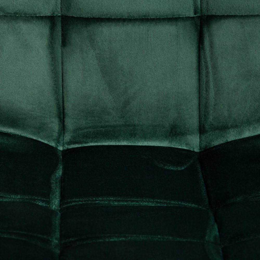 Стул CHILLY (mod. JSC-220) Велюр/металл , 44,5х52,5х88 см, dark green (темно-зеленый) HLR57 / черный