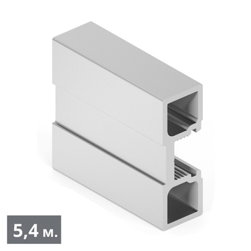 СТАНДАРТ Вертикальный профиль Twelve (5,40 м) хром матовый (AL) (AS0819) Aristo